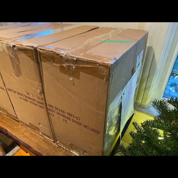 NWT PINE CONE GLOW FLUSHMOUNT light - Picture 2 of 3